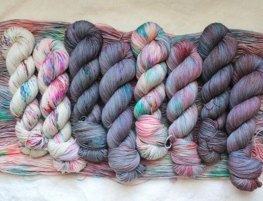 2024 Pride: Swirly Rainbow Barf (Dark)