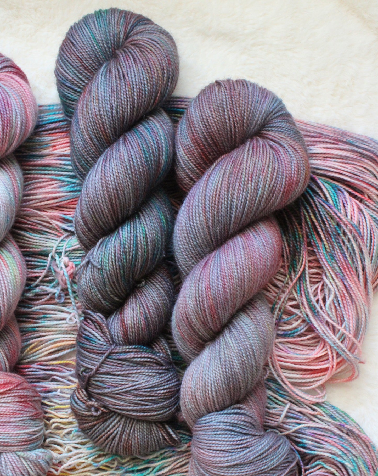 2024 Pride: Swirly Rainbow Barf (Dark)