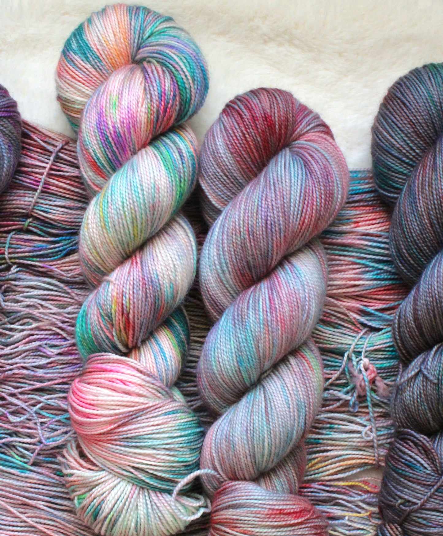 2024 Pride: Swirly Rainbow Barf (Light)