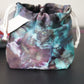 Project Bag - ice tie-dyed